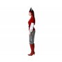 ATOSA déguisement pirate pantalon rayé noir et rouge blanc adulte M