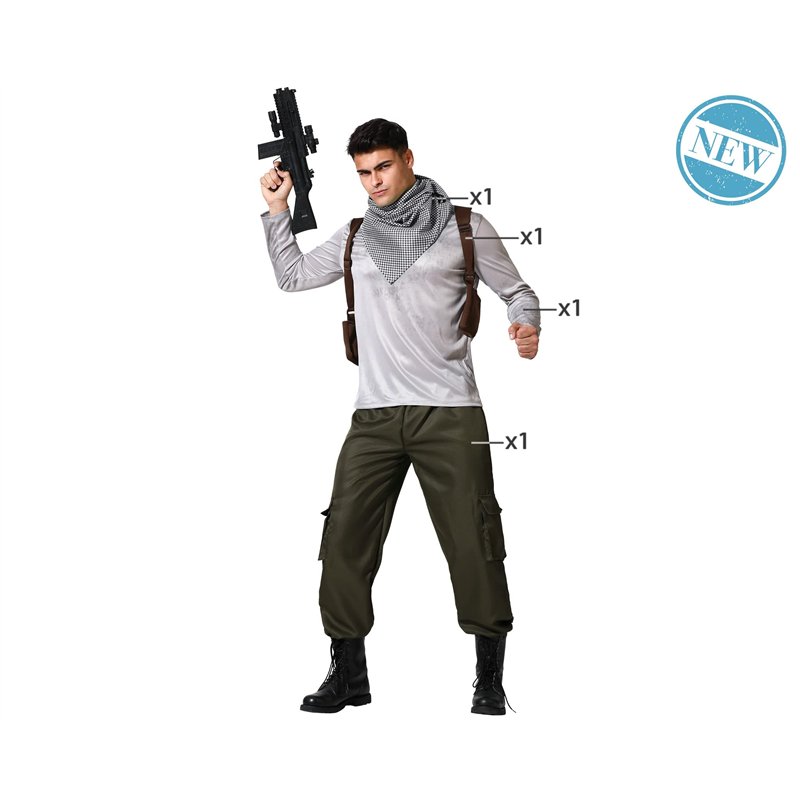 Image secondaire de ATOSA déguisement d’aventurier adulte homme XL