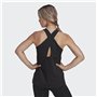 adidas Femme Studio Tank Top, Black/White, XS