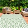 IDMarket - Tapis extérieur Bahamas Vert Sauge 180 x 280 CM