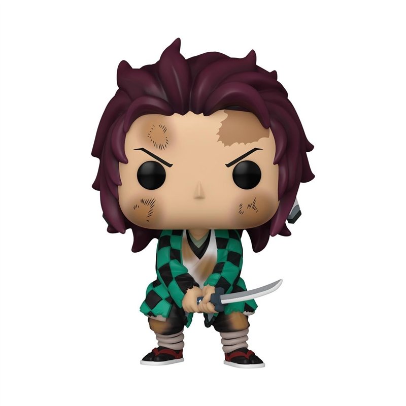 Image secondaire de Funko Pop! Animation: Demon Slayer - Tanjiro Kamado - (Training)- Figurine en Vinyle à Collectionner - Idée de Cadeau - Produits