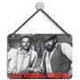Bud Spencer und Terence Hill – OLD SCHOOOL HEROOS Plaque en tôle décorative – 16,5 x 11,5 cm KHT07