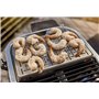 Weber Lumin Compact barbecue électrique, surface de cuisson 43 x 32 cm, portable, atteint plus de 315 °C, polyvalent - idéal pou