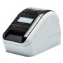 Brother QL-820NWBc Imprimante d'étiquettes Professionnelle avec Connexion réseau, Bluetooth, Impression Rouge-Noir