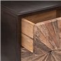 Atmosphera - Chiffonnier Origins - 3 tiroirs - métal et Bois recyclé