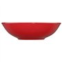 Lot De 6 Assiettes Creuses - Colorama - D 22 Cm - Rouge