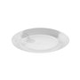 Secret de gourmet - Lot de 6 Assiettes à Dessert - Instant - D 19 Cm - Céramique - Simples - Ronde - Elegant - Réutilisable - Dî