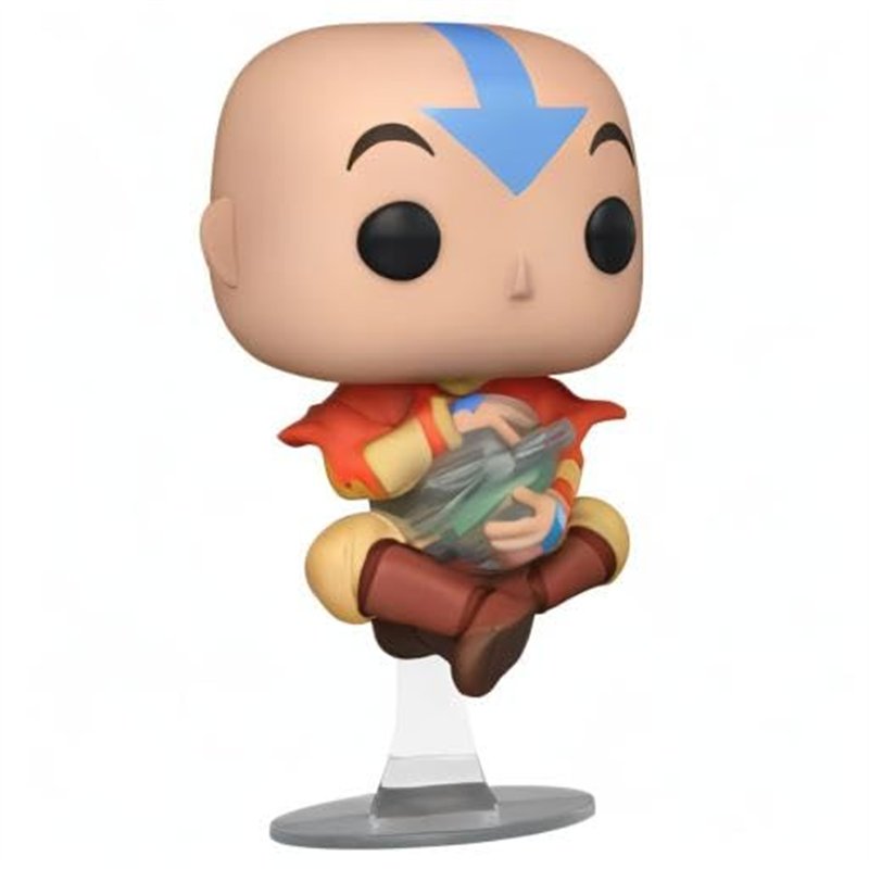 Image secondaire de Funko Pop! Animation: Avatar: The Last Airbender - Aang Floating - Le Dernier Maître de L'air - Figurine en Vinyle à Collectionn