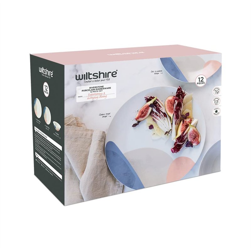 Image secondaire de Wiltshire Riverstone Service de table 12 pièces