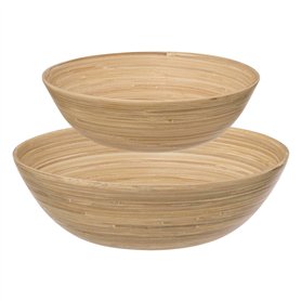 5five - 2 saladiers 25 30cm bambou