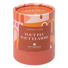 Atmosphera - Bougie parfumée Jomy - grenade noire - 200g