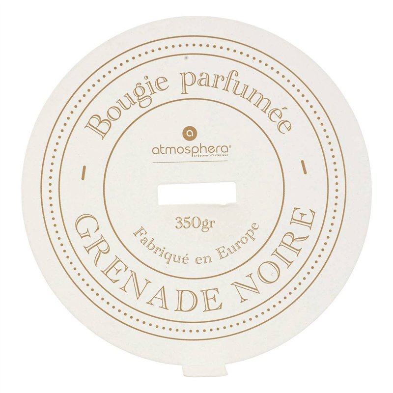 Image secondaire de Atmosphera - Bougie parfumée Marco - grenade noire - 350g