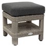 Hespéride - Pouf de Jardin carré Polynésia Havane