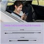 Câble Lightning enroulé Compatible Apple Carplay [Certifié Apple MFi] Chargeur iPhone rétractable avec synchronisation de donnée
