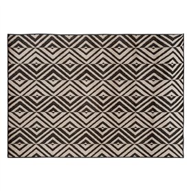 Atmosphera - Tapis extérieur et intérieur - Noir et Blanc - 150x230 cm