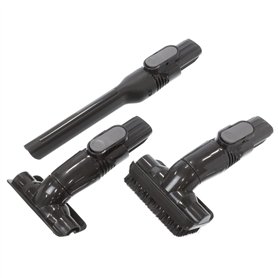 Paxanpax PFC1429 Shark Lot de 3 brosses à épousseter pour aspirateur IZ201, IZ202, IZ251, IZ252, Plastique