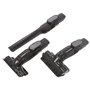 Paxanpax PFC1429 Shark Lot de 3 brosses à épousseter pour aspirateur IZ201, IZ202, IZ251, IZ252, Plastique