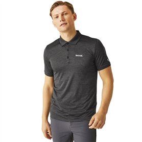 Regatta Polo en Jersey Remex II pour Homme, Cendre