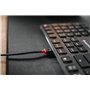 CHERRY KW X ULP, Clavier mécanique haut de gamme ultra-plat, layout français (AZERTY), clavier multi-appareils sans fil, jusqu’à