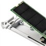 Cooler Master Oracle AIR - Boîtier SSD NVME M.2, Coque en Aluminium Double Couche, Jusqu'à 1000MB/s, Large Radiateur, sans Outil