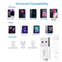 Câble iPhone 1M Lot de 2 [Certifié MFi], Cable Chargeur iPhone Câble Lightning USB Cordon iPhone Fil Chargeur iPhone Charge Rapi