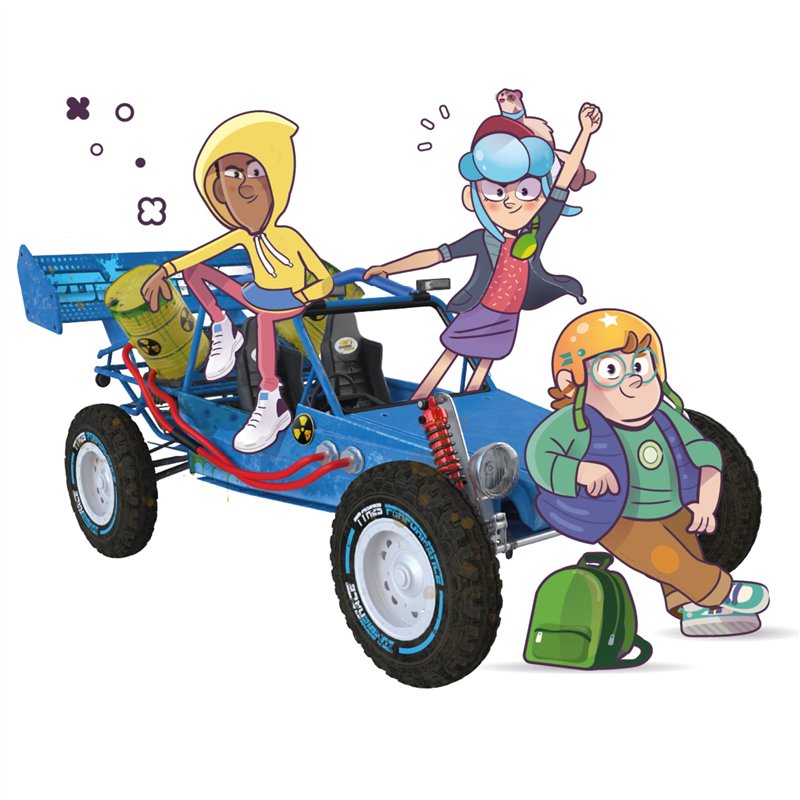 Image secondaire de Scorpion Masqué Turbo Kidz | FR | Jeu Familial | 7 Ans et + | 2 à 6 Joueurs | 15 Minutes - Jeu de société- Jeu d'ambiance - idéa