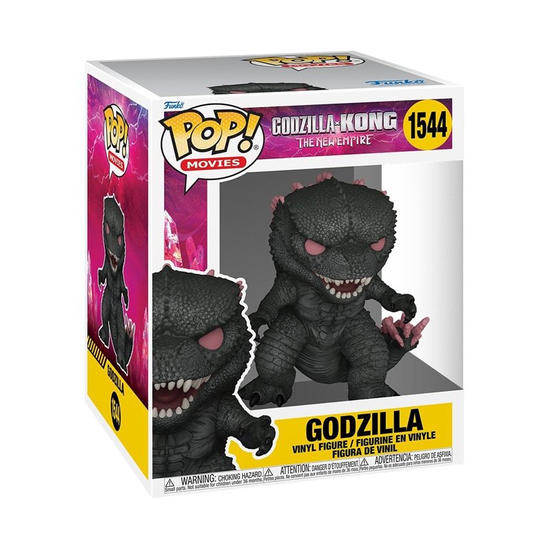 Funko Pop! Super: Godzilla X Kong: The New Empire - Godzilla - Godzilla Vs Kong 2 - Figurine en Vinyle à Collectionner - Idée de