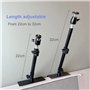 AiFeelife Support de projecteur de lit pour canapé - Installation Invisible - Support de projecteur en métal - Montage Multi-Ang