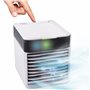 Silvergear® Climatiseur Mobile | Refroidisseur d'Air avec 3 Vitesses + Timer | Rafraîchisseur d'Air avec Brumisation et USB | Ec