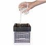 Silvergear® Climatiseur Mobile | Refroidisseur d'Air avec 3 Vitesses + Timer | Rafraîchisseur d'Air avec Brumisation et USB | Ec