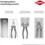 KNIPEX 08 21 185 SB Pince universelle multifonctions gainées en plastique noire atramentisée 185 mm