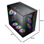Boitier PC Moyen Tour Xigmatek Aqua Ultra (Noir)