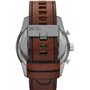Diesel Montre Split chronographe, en acier inoxydable, couleur gris acier, pour homme, DZ4643