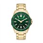 Armani Exchange Montre pour homme mouvement quartz/3 aiguilles date boîtier 44mm avec bracelet acier AX1951
