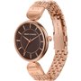 Armani Exchange Montre pour femme, mouvement quartz/3 aiguilles, boîtier de 38 mm avec bracelet en acier inoxydable AX5384