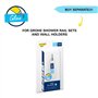 GROHE Vitalio Universal, Support de Douche Mural, Non Ajustable, Vis et Chevilles inclus, Noir Mat, 279582430