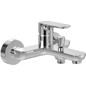 Villeroy & Boch Robinet pour baignoire apparent Villeroy & Boch O.novo, robinet de baignoire avec protection anti-retour et fonc