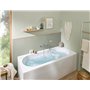 Villeroy & Boch Robinet pour baignoire apparent Villeroy & Boch O.novo, robinet de baignoire avec protection anti-retour et fonc
