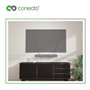 conecto Support d'enceinte pour Supports Sonos® Ray et TV, Charge jusqu'à 2 kg, Blanc