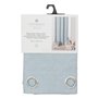 Atmosphera - Rideau occultant en métal H260cm Bleu