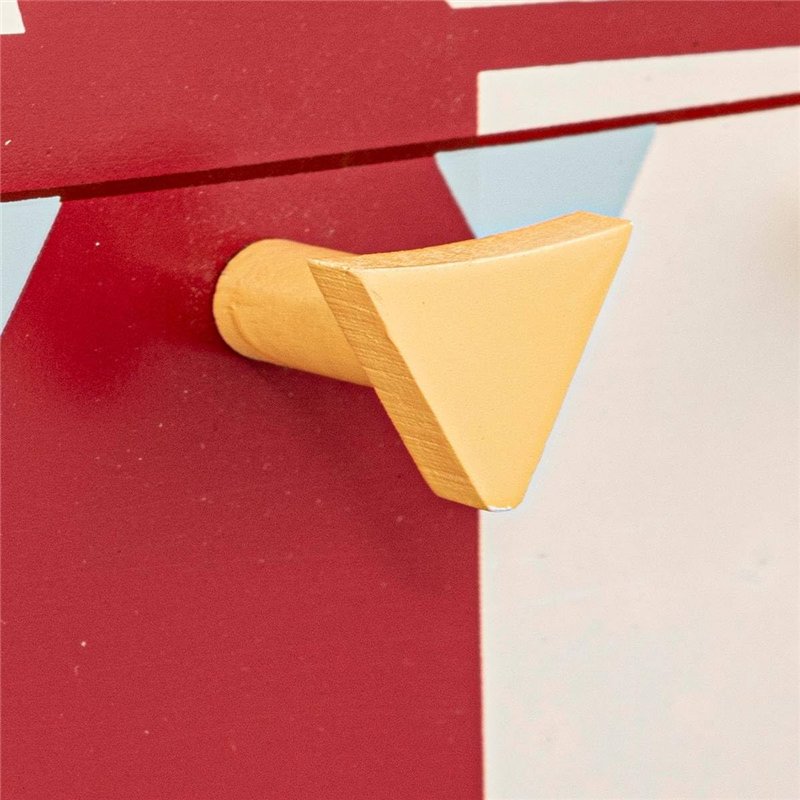 Image secondaire de Atmosphera - Patère Circus en Bois H25cm Rouge