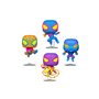 Funko Pop! Games: Miles Morales - 4 Pack - Phosphorescent - Miles Morales Game- Figurine en Vinyle à Collectionner - Idée de Cad