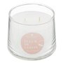 Atmosphera - Bougie parfumée Izor en verre D10cm blanc