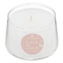 Atmosphera - Bougie parfumée Izor en Verre D7,5cm Blanc