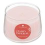 Atmosphera - Bougie parfumée Izor en Verre D7,5cm Rose