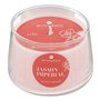 Atmosphera - Bougie parfumée Izor en Verre D7,5cm Rose