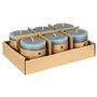 Atmosphera - Bougie ronde Olia en coton D6,7cm