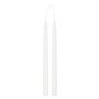 Atmosphera - Lot de 2 bougies bâtons Hugo en coton H30cm blanc