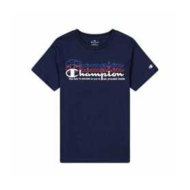 Champion T- Shirt à Manches Courtes pour Enfant, Estándar