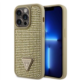 CG Mobile Guess Coque Strass pour iPhone 15 Pro Max (Or)